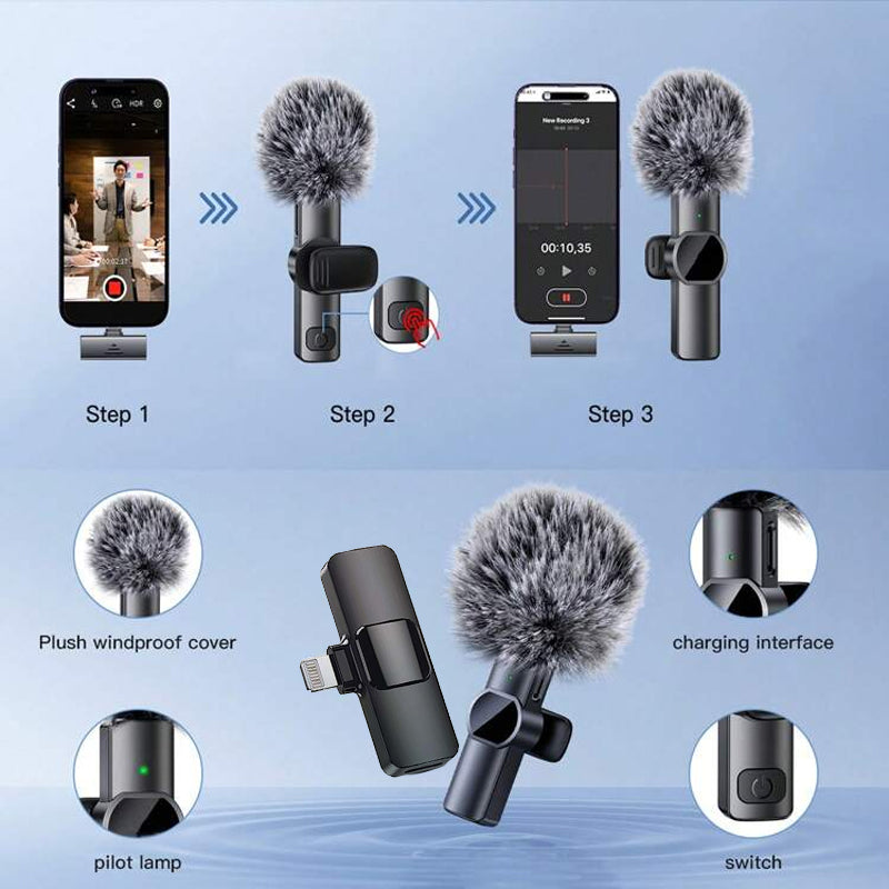 BowLift | Mini Clip-On Microphone
