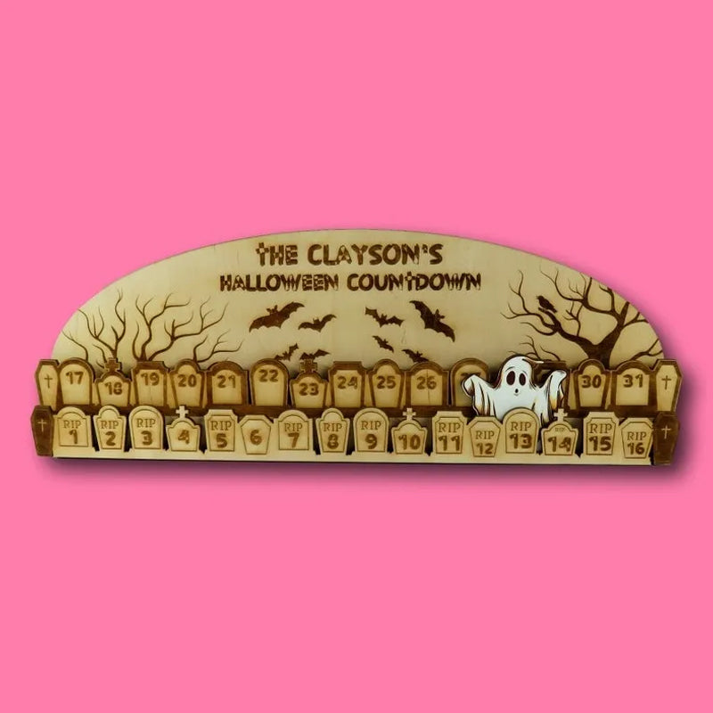 Halloween Advent Calendar - The Clayson's Halloween Countdown | Bowlift
