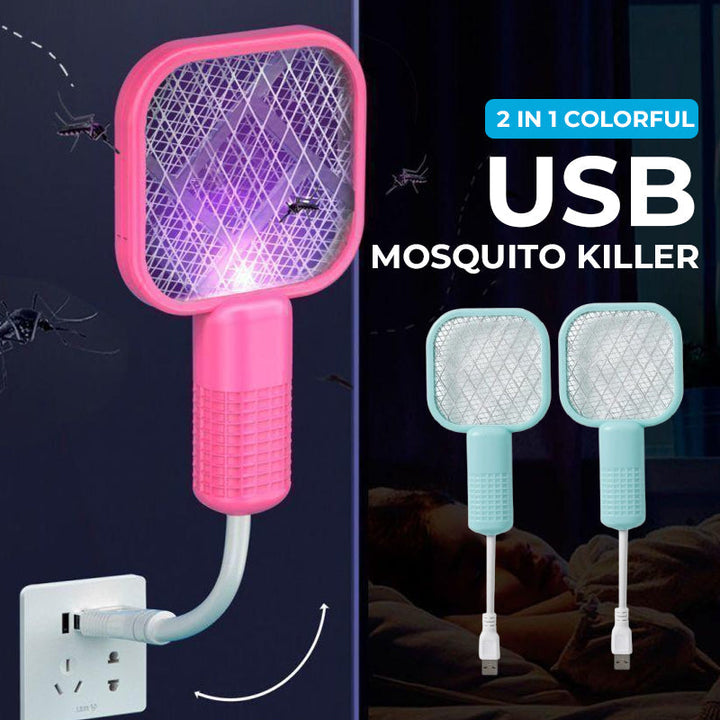 USB Mosquito Repeller with LED and Safety Net – 2-in-1 Design | Bowlift