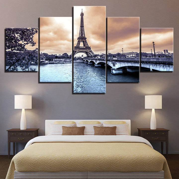Paris, My City - Canvas Wall Art Painting | Bowlift