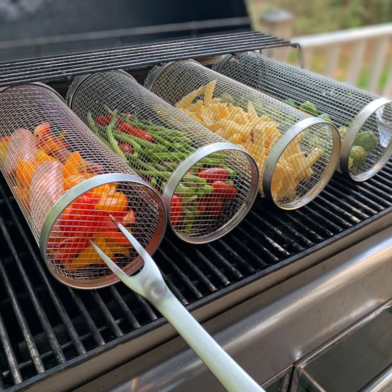 Cylindrical grill basket | Bowlift
