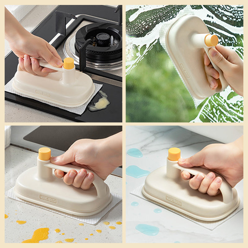 BowLift | Kitchen cleaning brush & interchangeable disposable magic cloth