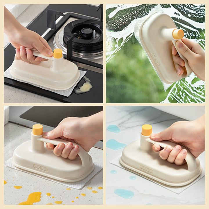 BowLift | Kitchen cleaning brush & interchangeable disposable magic cloth