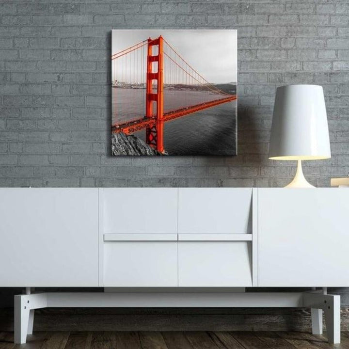 Golden Gate Bridge - Canvas Wall Art Painting | Bowlift
