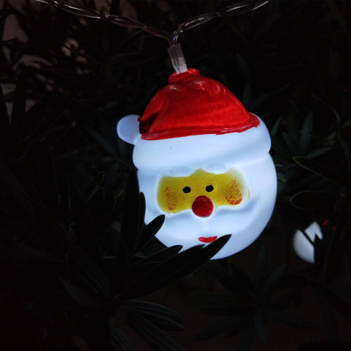 BowLift | Christmas Santa Claus String Lights Patio Party Decoration 10/20 Battery String Lights