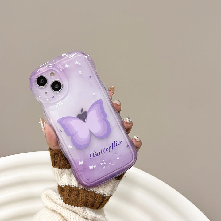 BowLift | Shockproof Wave Edge Butterfly Case for iPhone