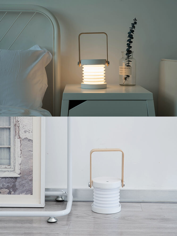 BowLift | Lantern lamp night light creative foldable portable LED table lamp