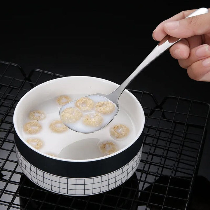Square Head Stainless Steel Spoons | Bowlift