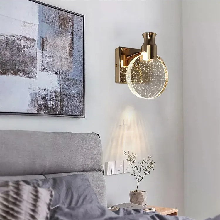 BowLift | LED Wall Light CircuLux | Round Design | Gentle Light | 13–16 cm Ø