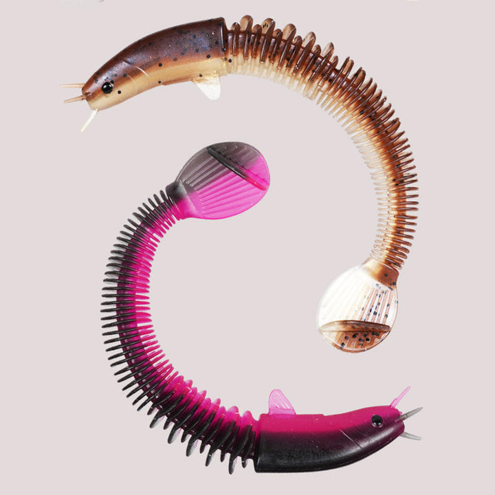 BowLift | New Design Angler Dragon Hole Bait 46 Sections Soft Bait