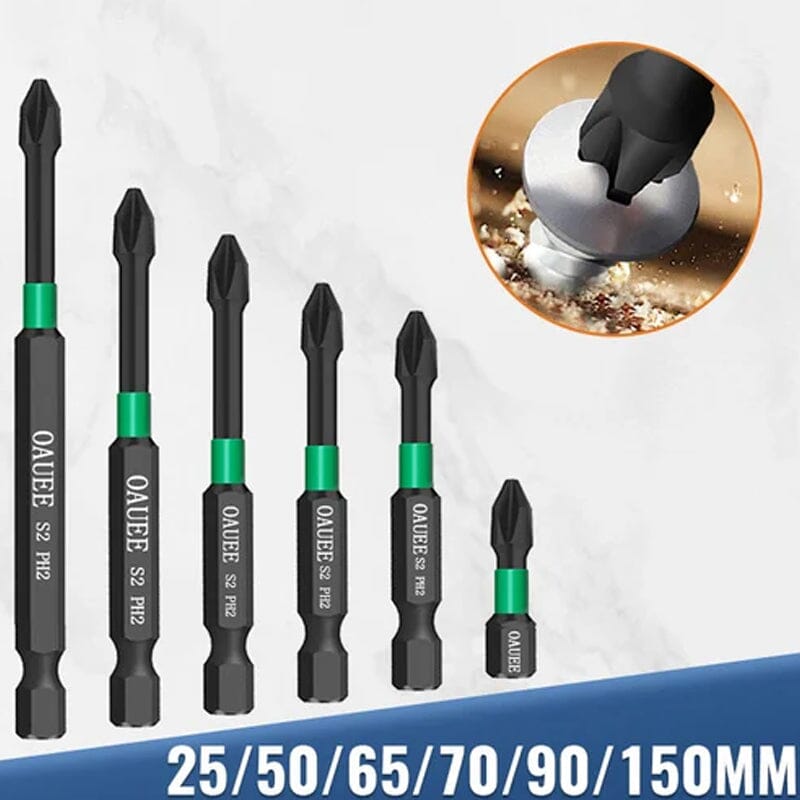 Cross-recess screwdriver bit set | Bowlift