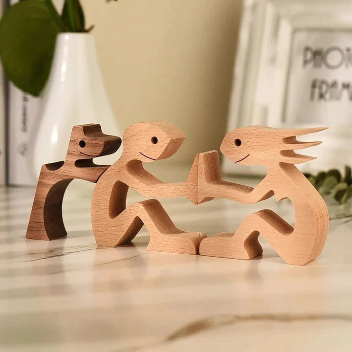 BowLift | Hand-engraved Wooden Animal Figures – Eco-friendly Home Decor and Unique Gift for Animal Lovers