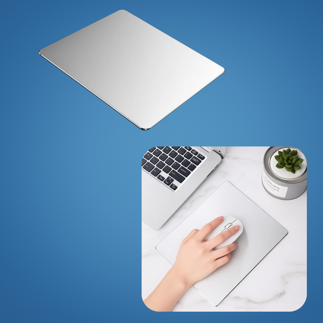 Precision Glide – Rigid Aluminium – Non-Slip Stability – Durable Easy-Clean Surface – Work & Gaming Use Bowlift
