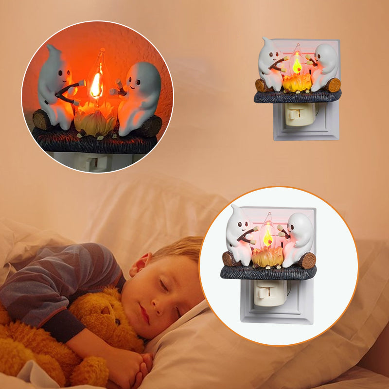 BowLift | Ghost Bonfire Blinking Night Light