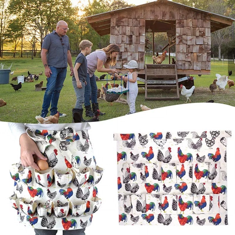 Multi-Pocket Eggs Harvest Working Aprons | Bowlift
