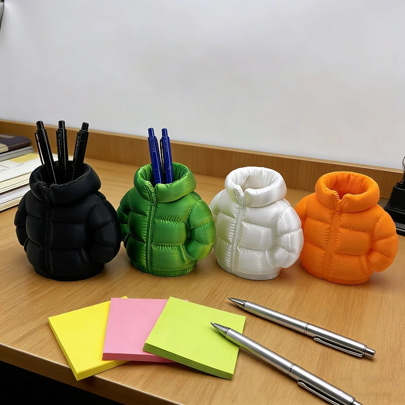Mini Puffer Jacket Pen Holder | Bowlift