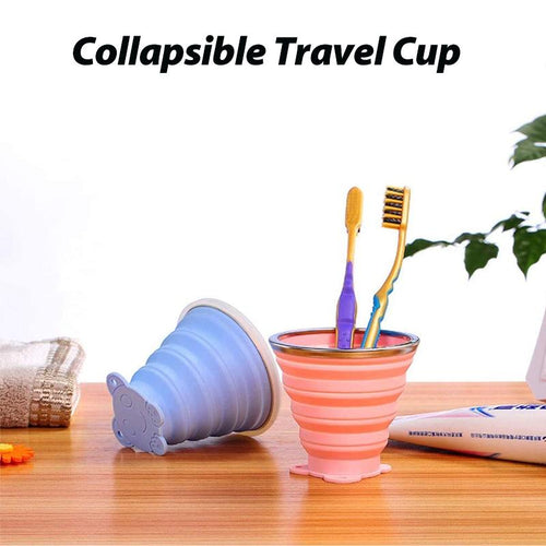 BowLift | Silicone foldable water glasses with lid