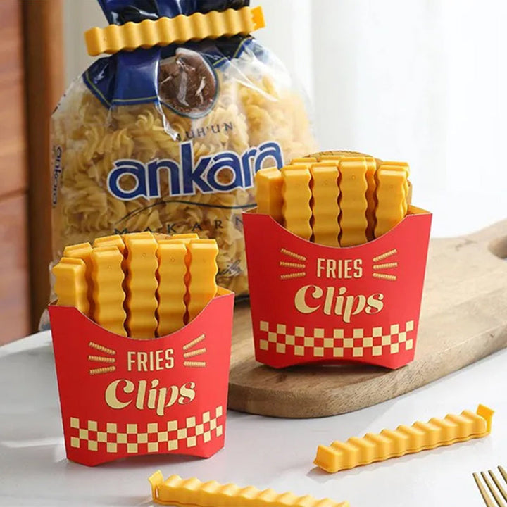 Funny magnetic French fries food closure clip | Bowlift