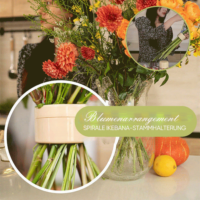 Spiral Ikebana Stem Holder | Bowlift