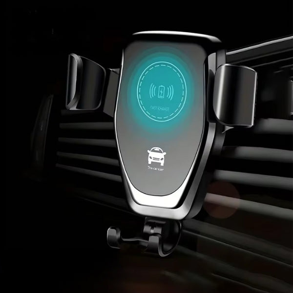 BowLift | Wireless Car Charger & Phone Mount - Fast Charging Holder for iPhone 14 & All Smartphones