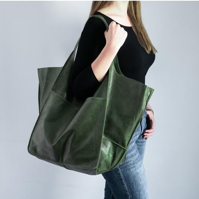 BowLift | Oversized Weekend Leather Handbags