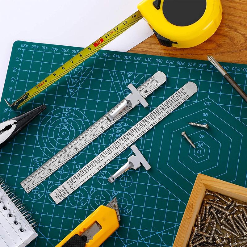 BowLift | Stainless Steel Ruler with Removable Clip