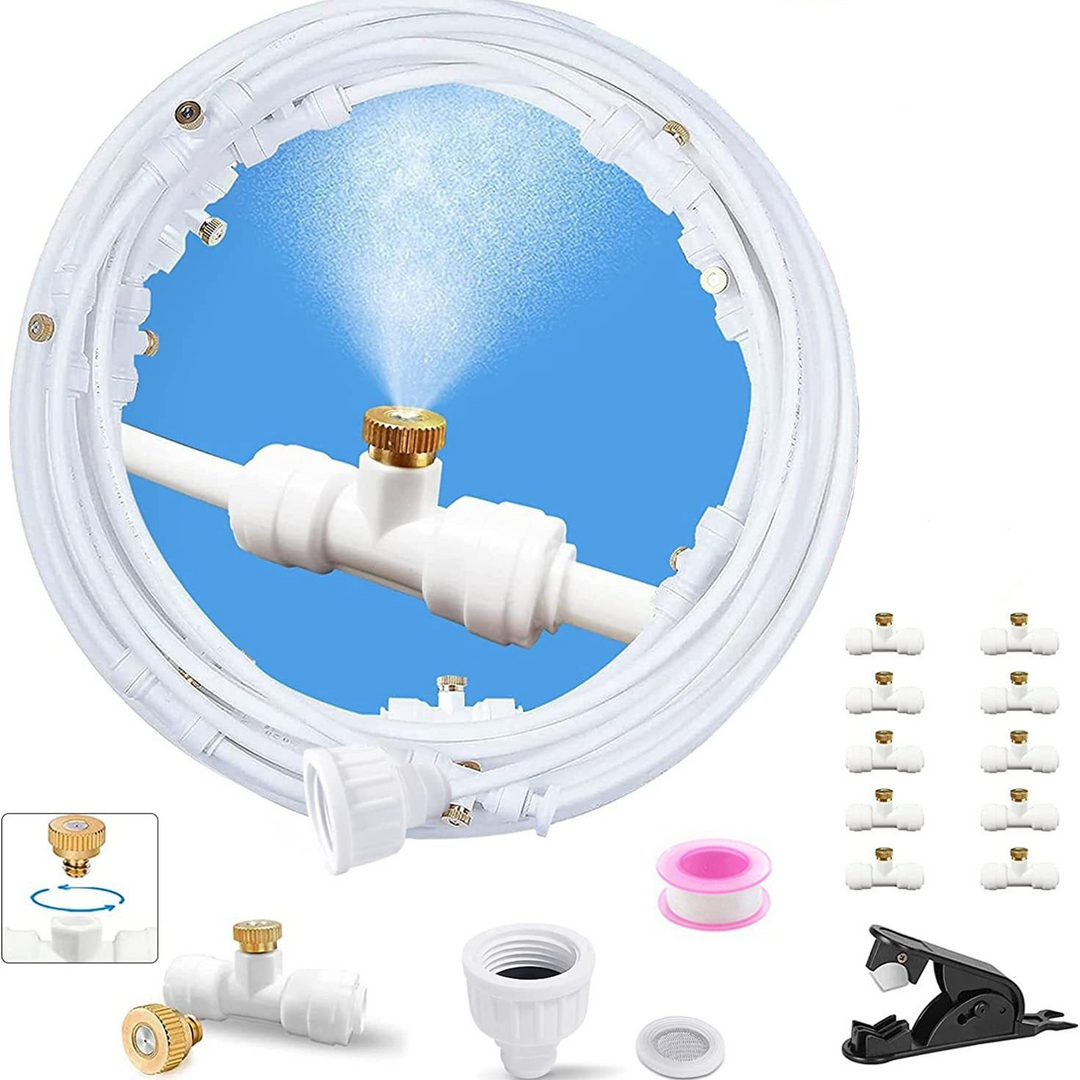 BowLift | Misting System for Terrace and Garden – Cooling Spray Set for Sunshade and Pavilion