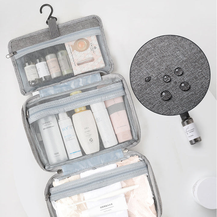 Cosmetic organizer for travel