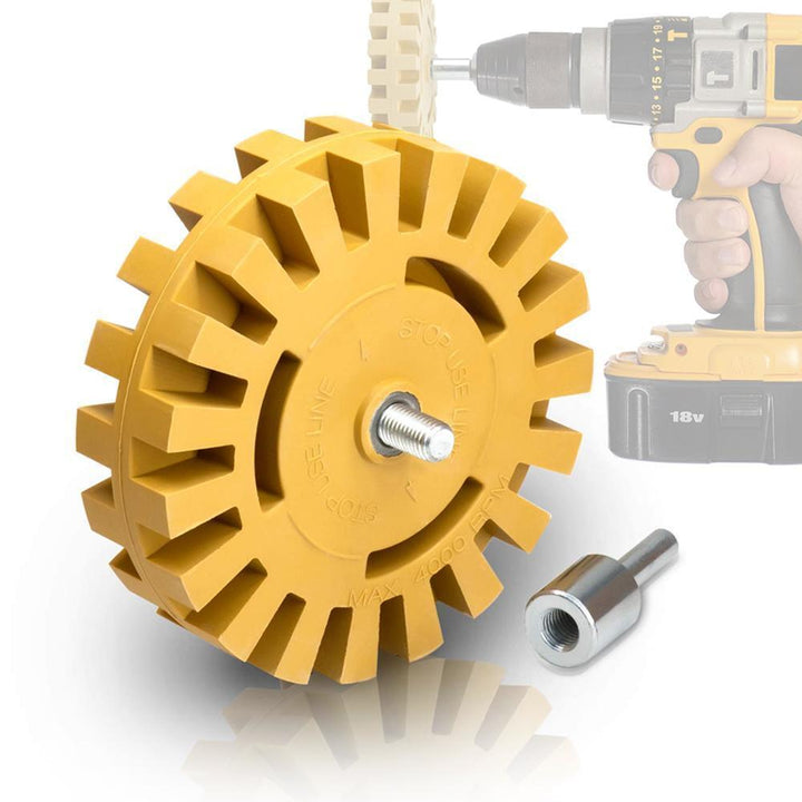 BowLift | Polished Decal Removal Wheel Disc