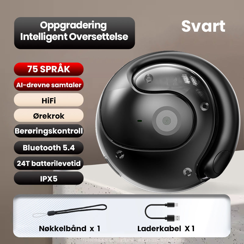 BowLift | Smart Wireless Bluetooth Translation Earbuds