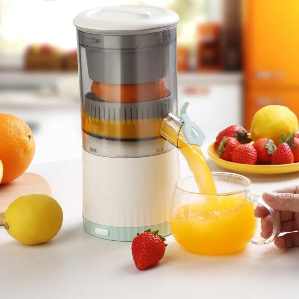 Portable Electric Citrus Juicer – Fresh Juice in Seconds | Bowlift