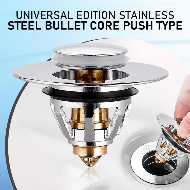 Universal Stainless Steel Pop-up Drain Filter | Bowlift