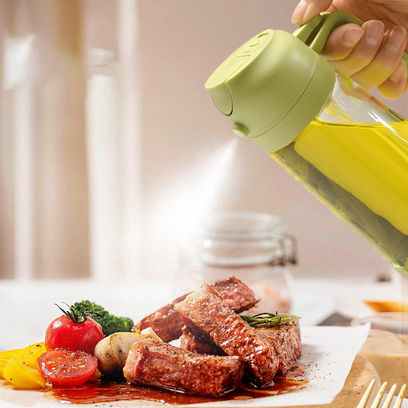 2-in-1 Glass Oil Sprayer and Dispenser | Bowlift