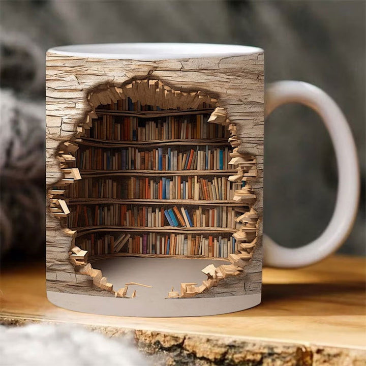BowLift | 3D bookshelf mug