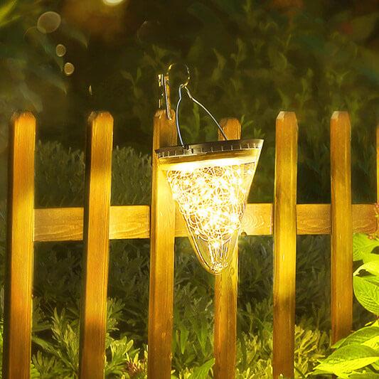 BowLift | Solar Cone Shaped Outdoor Waterproof Decorative Garden Light