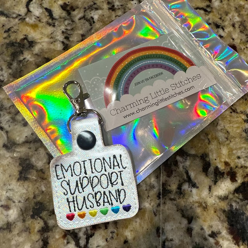 BowLift | Rainbow Hearts Keychain