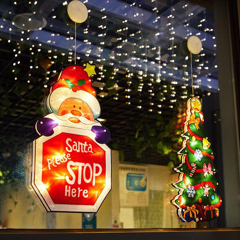 BowLift | Christmas Light Suction Cup Window Decoration Outdoor Holiday Ambient String Lights