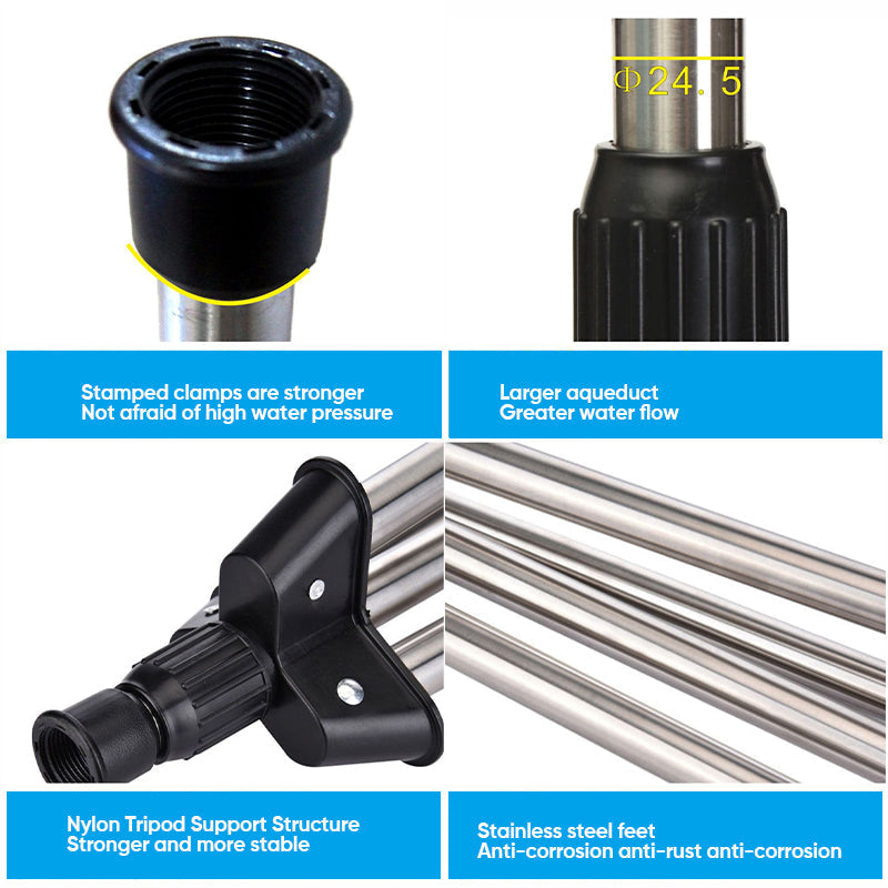 Rotating Tripod Sprinkler | Bowlift