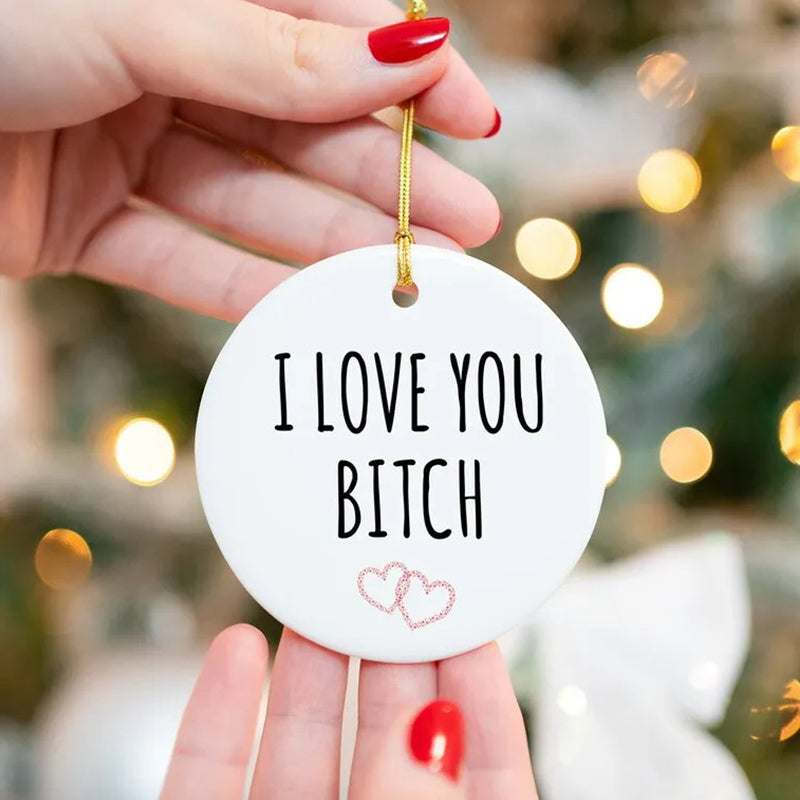 BowLift | Funny Christmas tree ornament gift