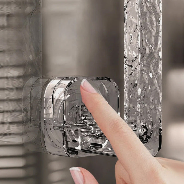 BowLift | Transparent Ripple Multifunctional Suction Cup Handles