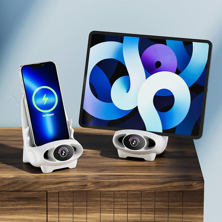 BowLift | Multifunctional phone holder - Fast charging - Ergonomic design - Practical and stylish