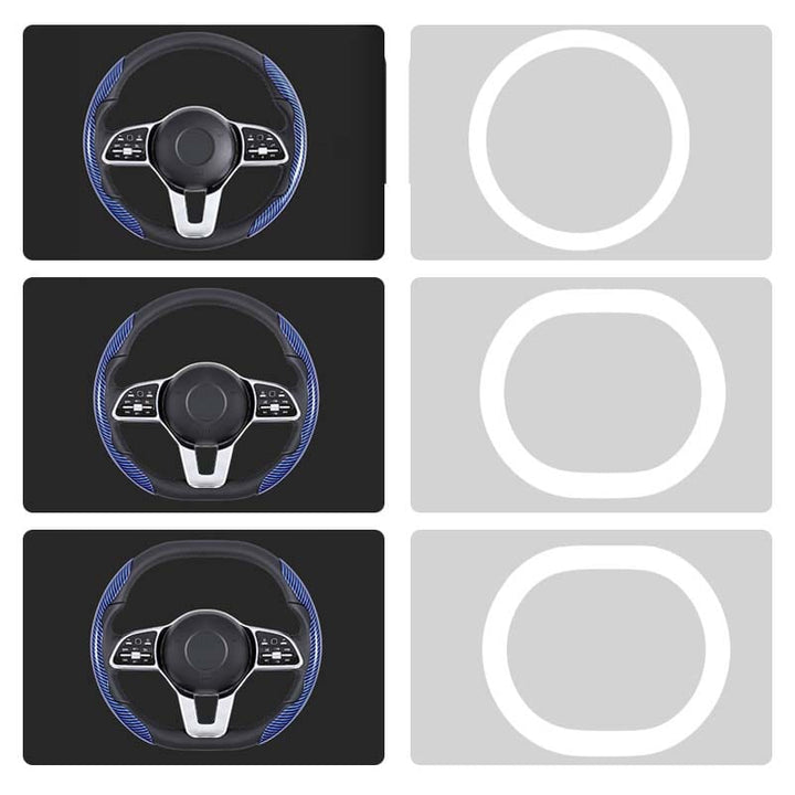 BowLift | Universal Laser Carbon Fiber Pattern Steering Wheel Cover