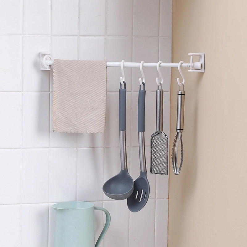 Nail-free Adjustable Rod Bracket Holders(2 pcs) | Bowlift