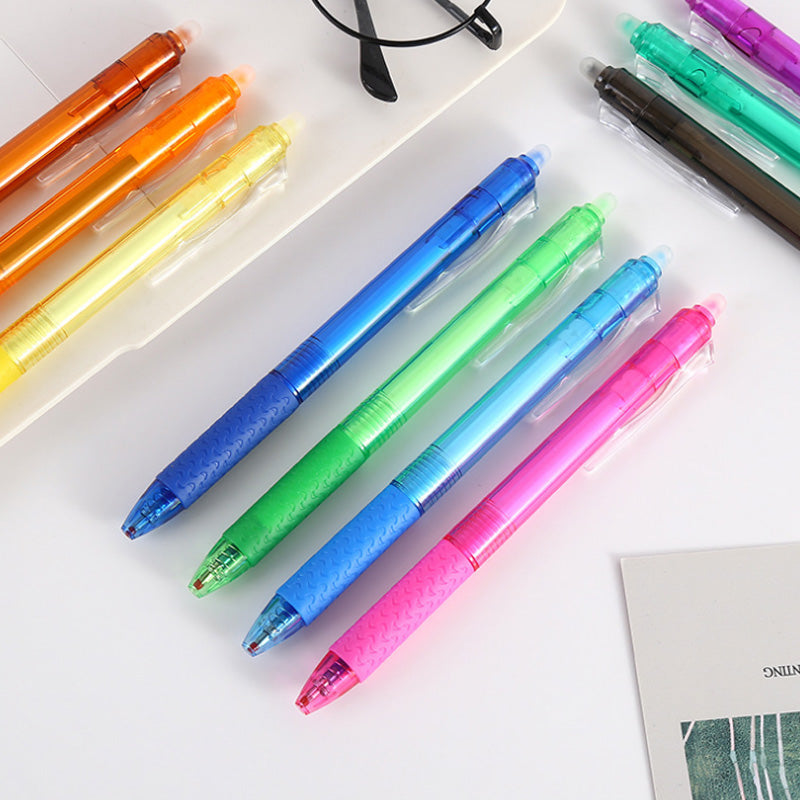 BowLift | Multicolored erasable gel pens (12 pcs)