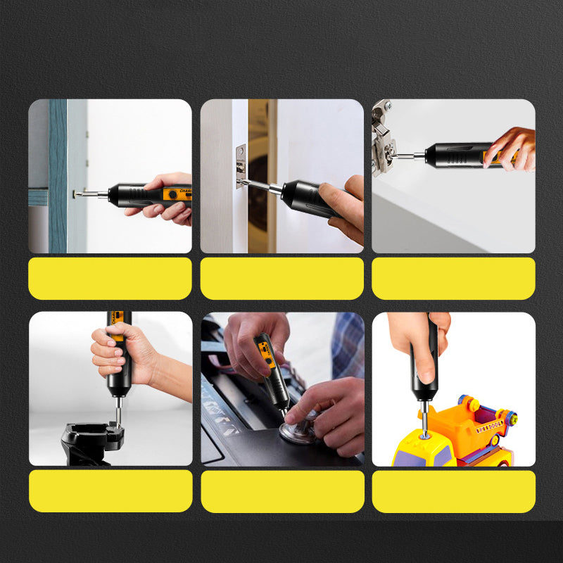 Portable electric screwdriver set for home use | Bowlift