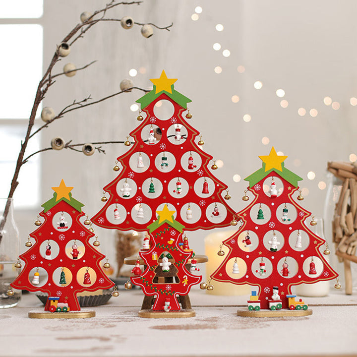 BowLift | DIY Wooden Mini Christmas Tree Set