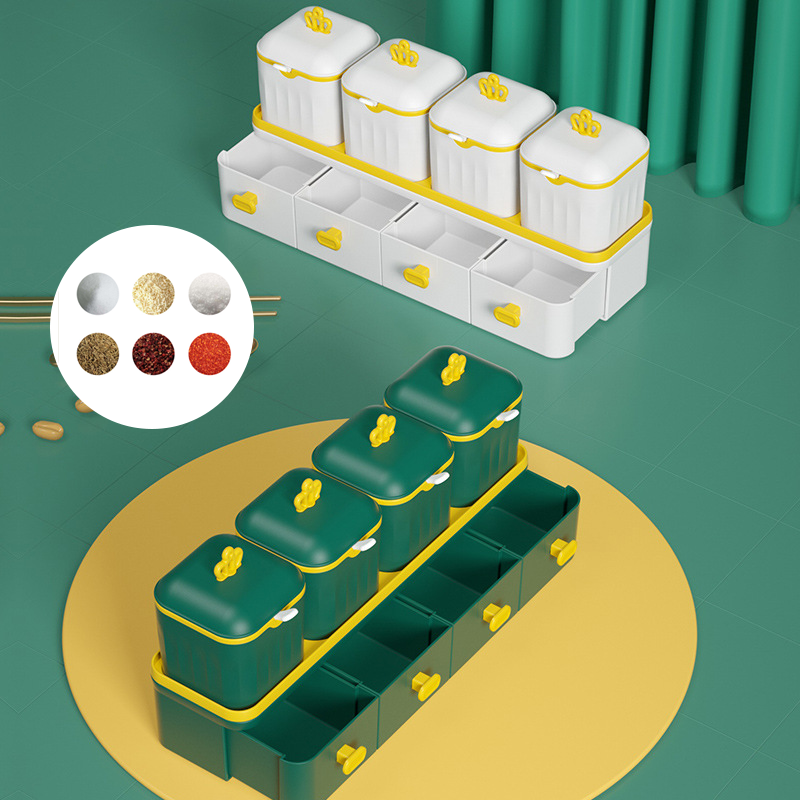 Double spice box set with drawers | Bowlift