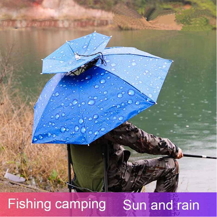 BowLift | Outdoor Double-Layer Rain Umbrella Hat