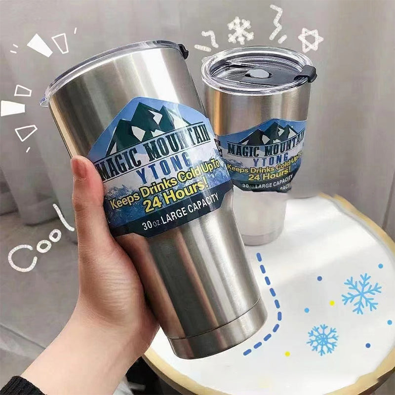 BowLift | Auto Mug 304 Stainless Steel Thermos Flask