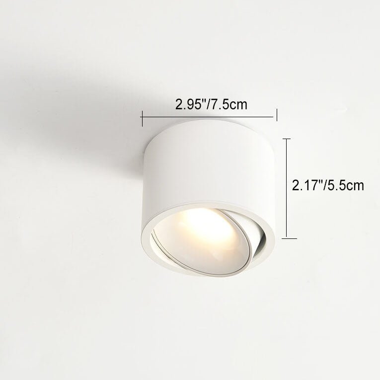BowLift | Origo Minimalistic LED Ceiling Light - Adjustable Round Recessed Lamp